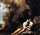 Amorous Couple in a Landscape